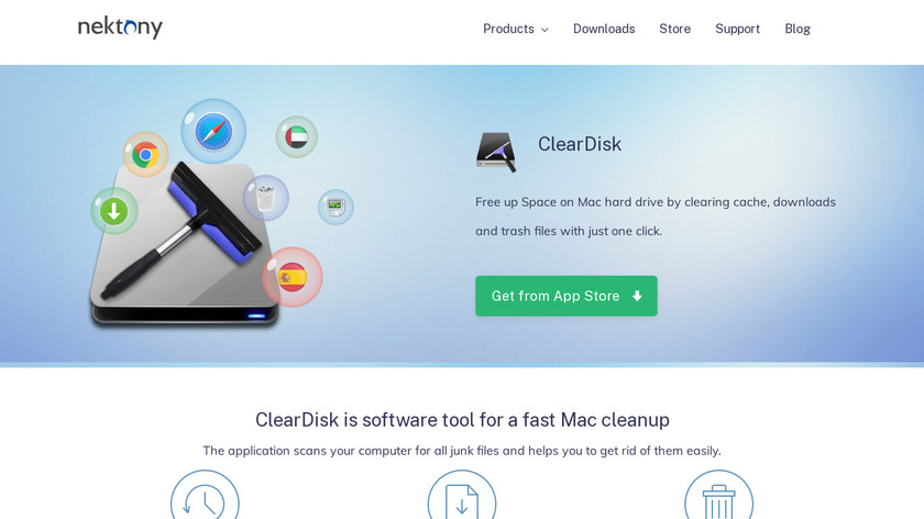 ClearDisk Landing Page