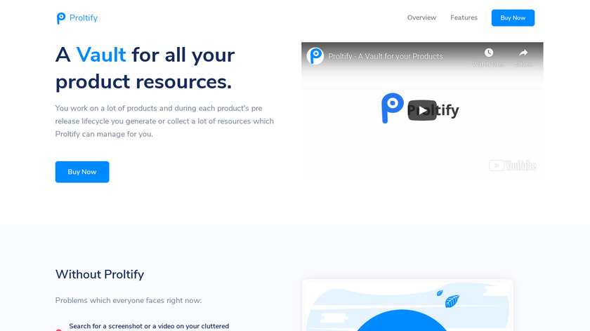 Proltify Landing Page