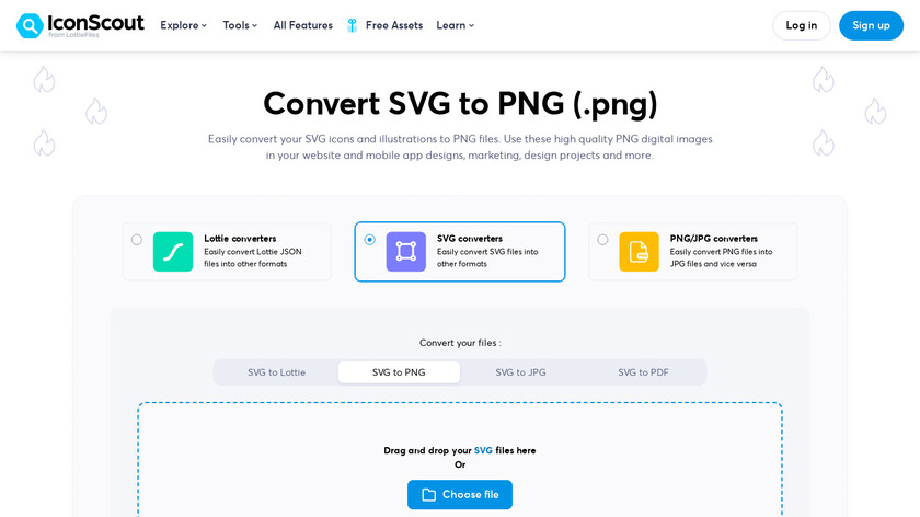 Free Online File Converter Landing Page