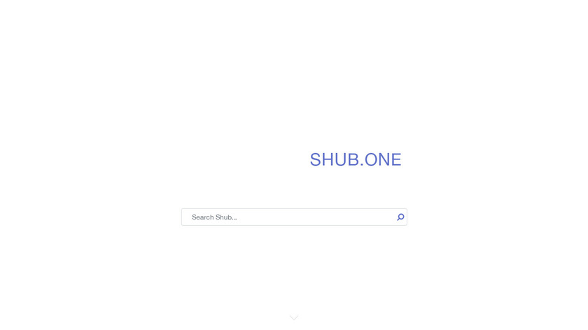 Shub.one Landing Page