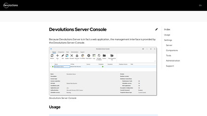 Devolutions Password Server image