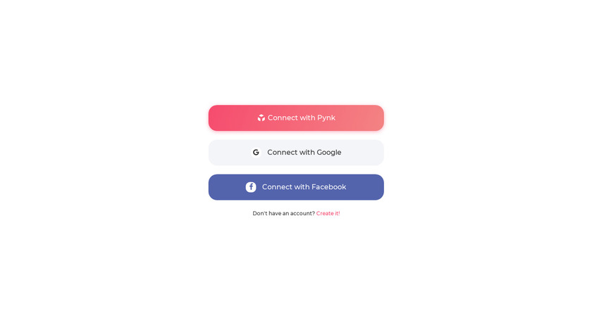 Pynk Price Prediction Tool Landing Page