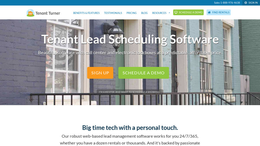 Tenant Turner Landing Page