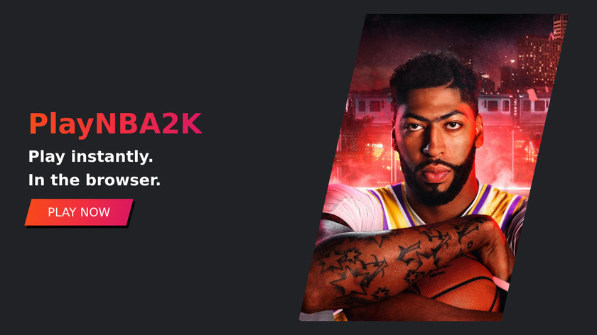 PlayNBA2K Landing Page