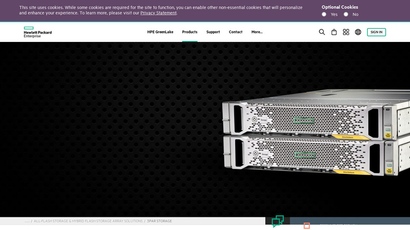 HPE 3PAR Flash Storage Landing Page