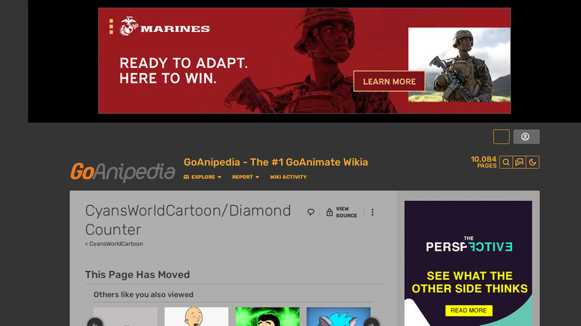 DiamondCounter Landing Page