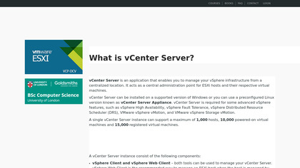vCenter Server image