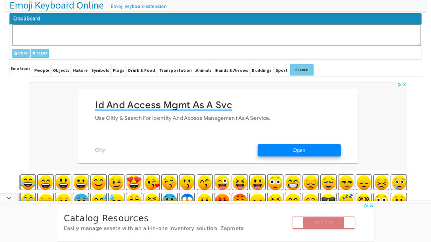 A.R. Emoji Custom Keyboard 4+ Landing Page
