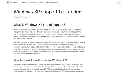 Windows XP image