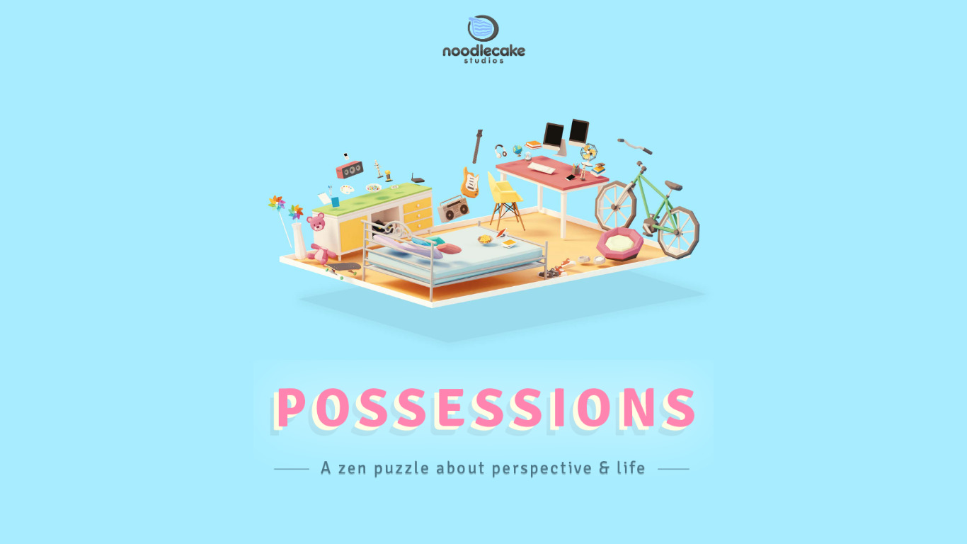 Possessions. Landing page