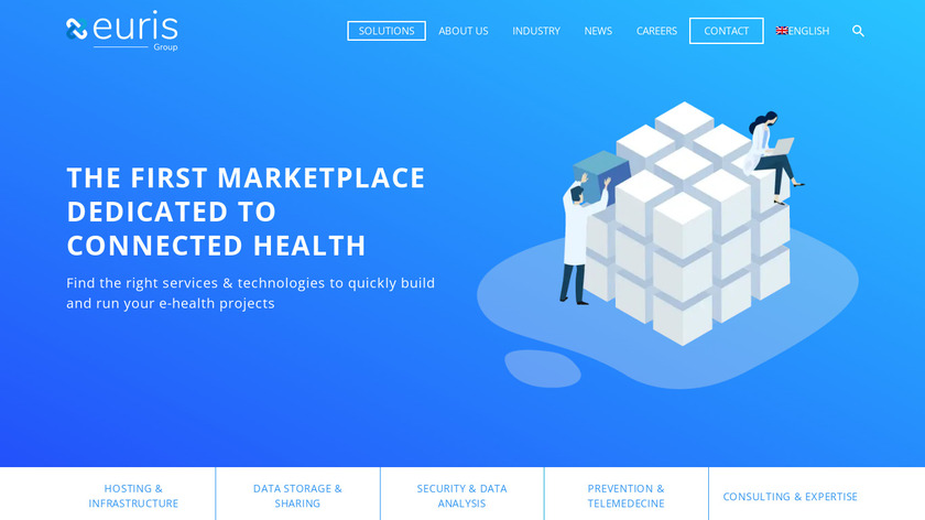 Euris Health Cloud Landing Page