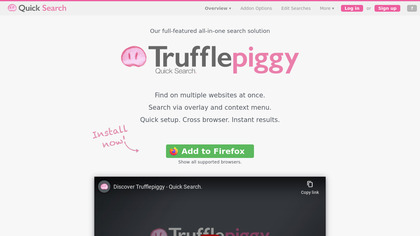 Trufflepiggy - Quick Search image