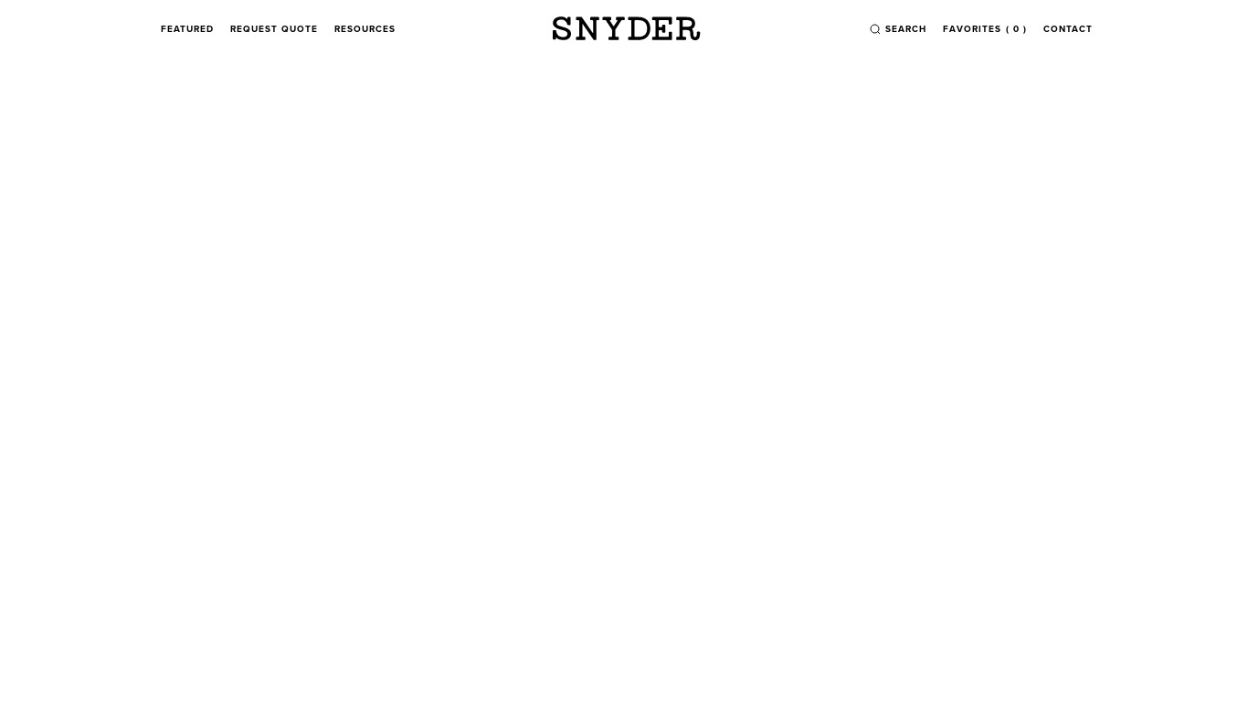 Synder Landing page