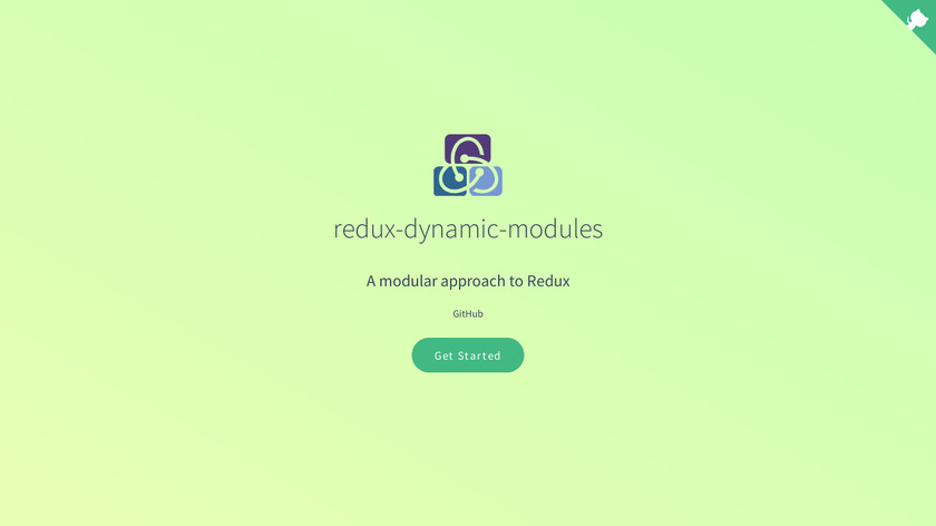 Redux Dynamic Modules Landing Page