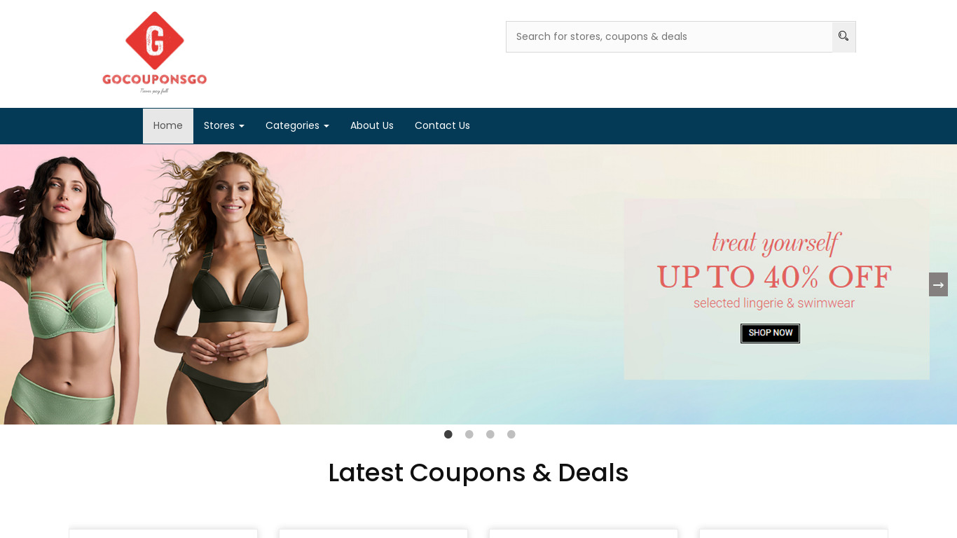 Coupon Rovers Landing page