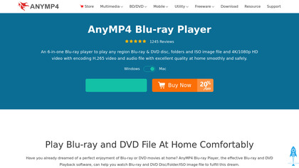 AnyMP4 Blu-ray Player image