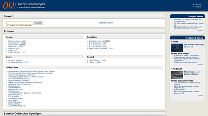 The Open Video Project image