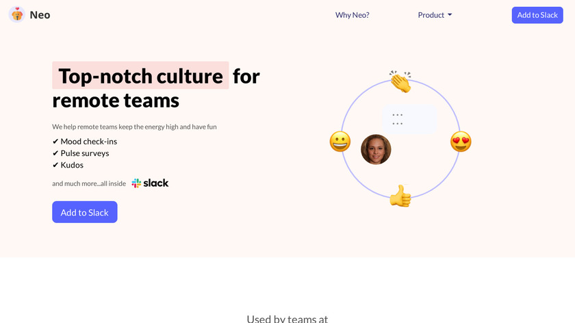 Neo (Beta) Landing Page