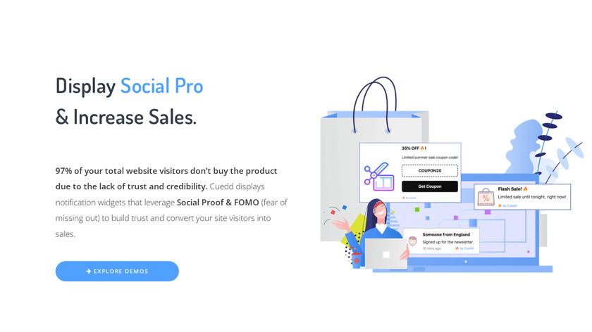 Cuedd Landing Page