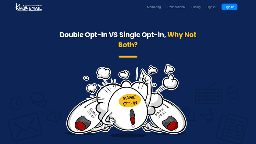 Magic opt-in for Email Marketing Landing Page