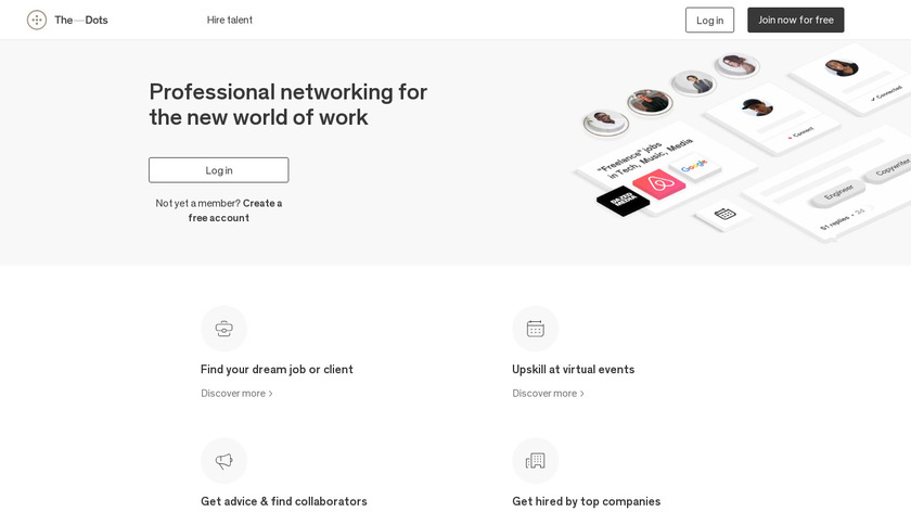 The Dots Landing Page