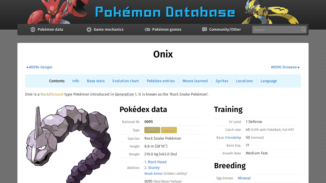 Onix Landing page