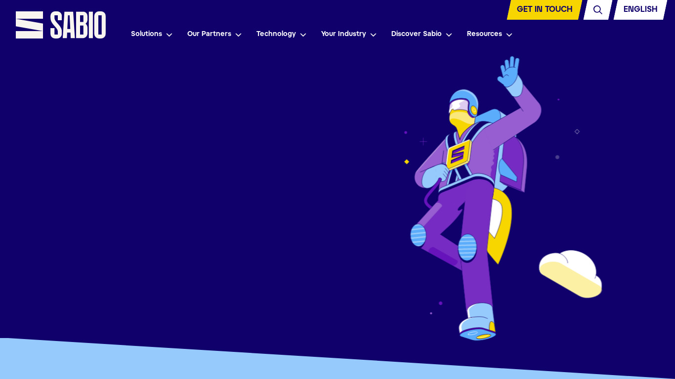 Anana Mission Control Landing page