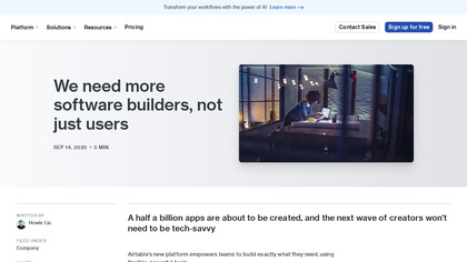 Airtable’s New Platform image