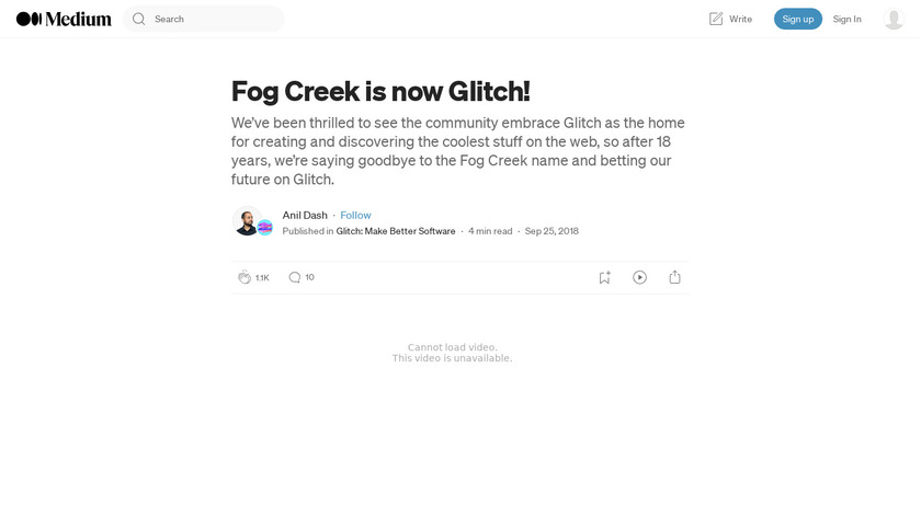 FogBugz Landing Page