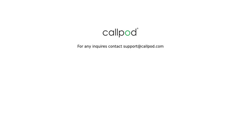 Callpod Landing Page