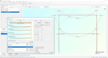 2D Frame Analysis by ENGISSOL image