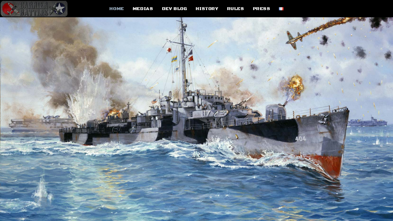 Carrier Battles 4 Guadalcanal Landing page