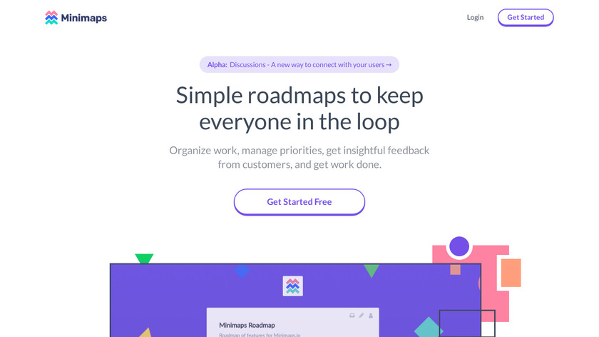 Minimaps Landing Page