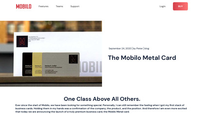 Mobilo Metal Card image
