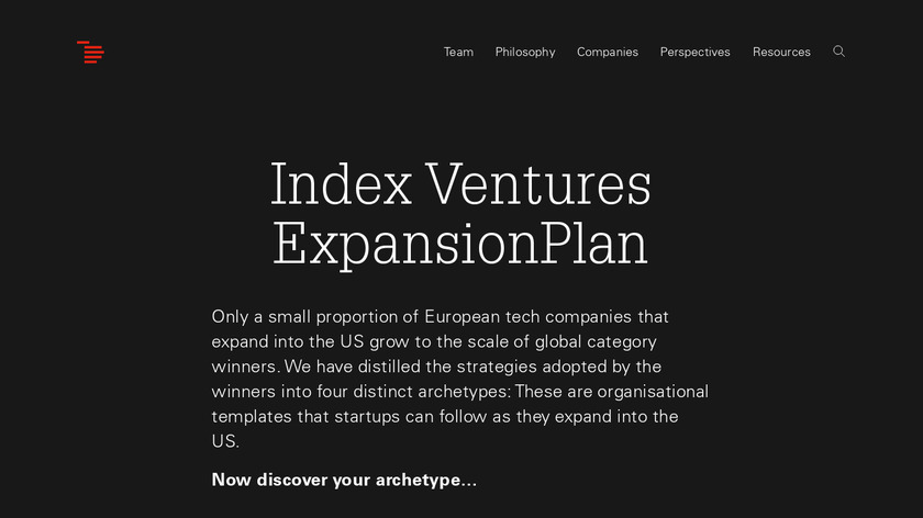 ExpansionPlan Landing Page