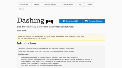 Dashing.io image