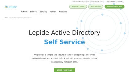 Lepide Active Directory Self Service image