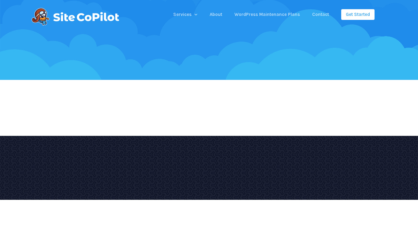 SiteCoPilot.io Landing page