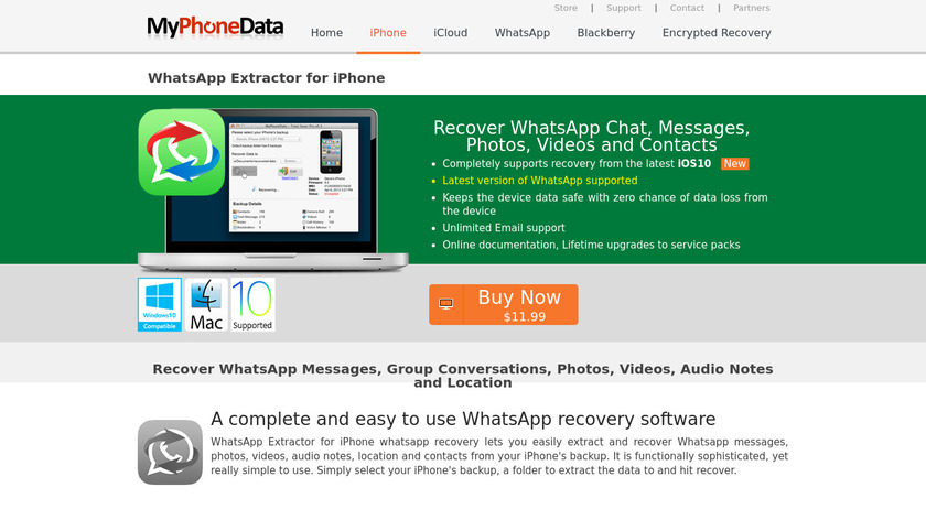 WhatsApp Extractor Landing Page
