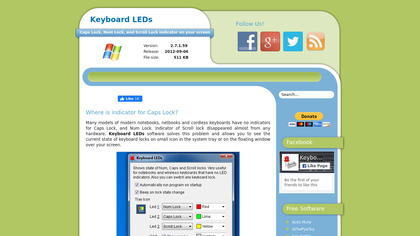 Keyboard LEDs image