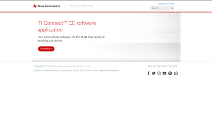 TI Connect CE image
