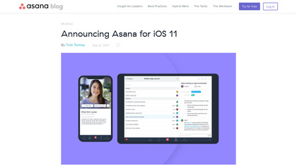 Asana for iOS 11 image
