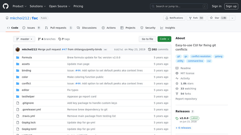 Fix All Conflicts Landing Page