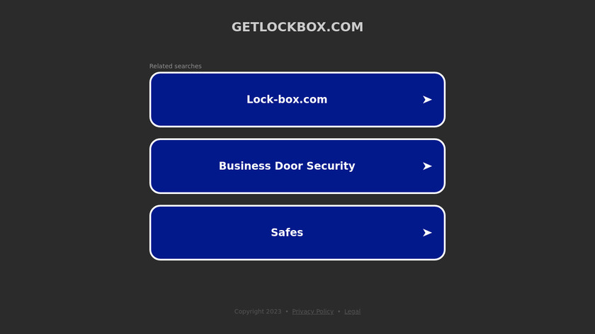 Lockbox Landing Page