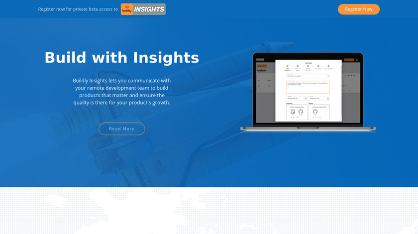 Buildly Landing Page