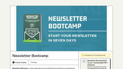 Newsletter Bootcamp image