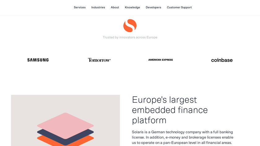 solarisBank Landing Page