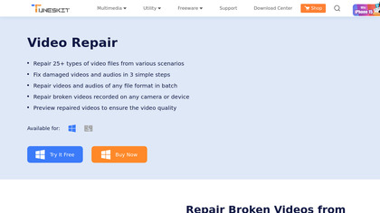 TunesKit Video Repair image