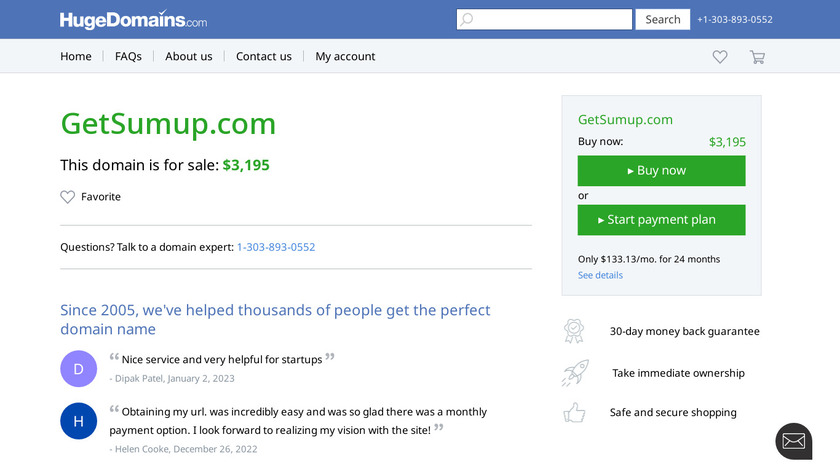 SumItUp for iMessage Landing Page