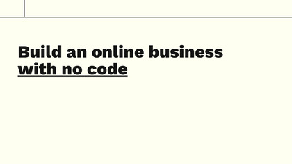 No Code Founders screenshot